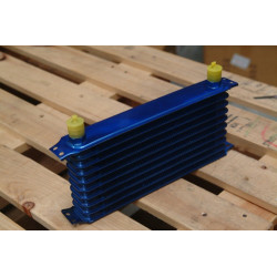 Brand new 10 row oil cooler in blue 