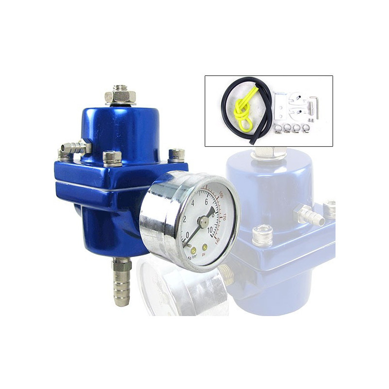 NEW Adjustable Fuel Pressure Regulator + Gauge‏