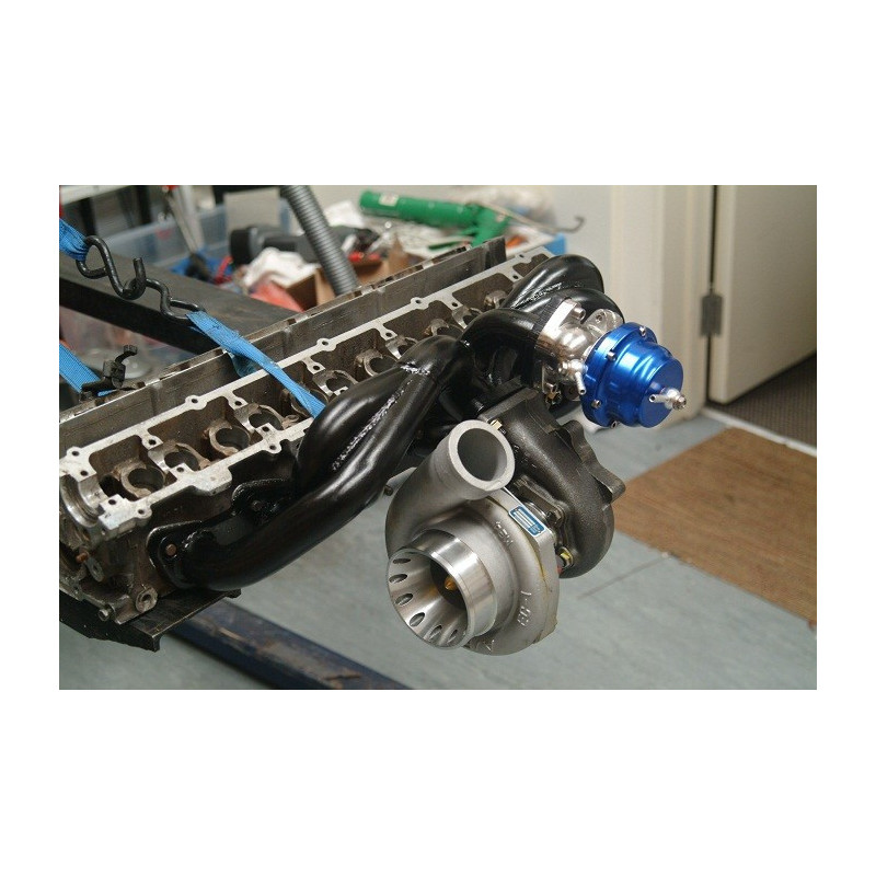 BRAND NEW RB20 / RB25 MILD STEEL TURBO LOW MOUNT MANIFOLD WITH WASTEGATE PORT !