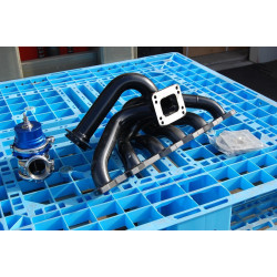 BRAND NEW RB20 / RB25 MILD STEEL TURBO MANIFOLD 50MM PORT WITH WG