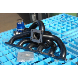 BRAND NEW RB20 / RB25 MILD STEEL TURBO MANIFOLD 50MM PORT WITH WG