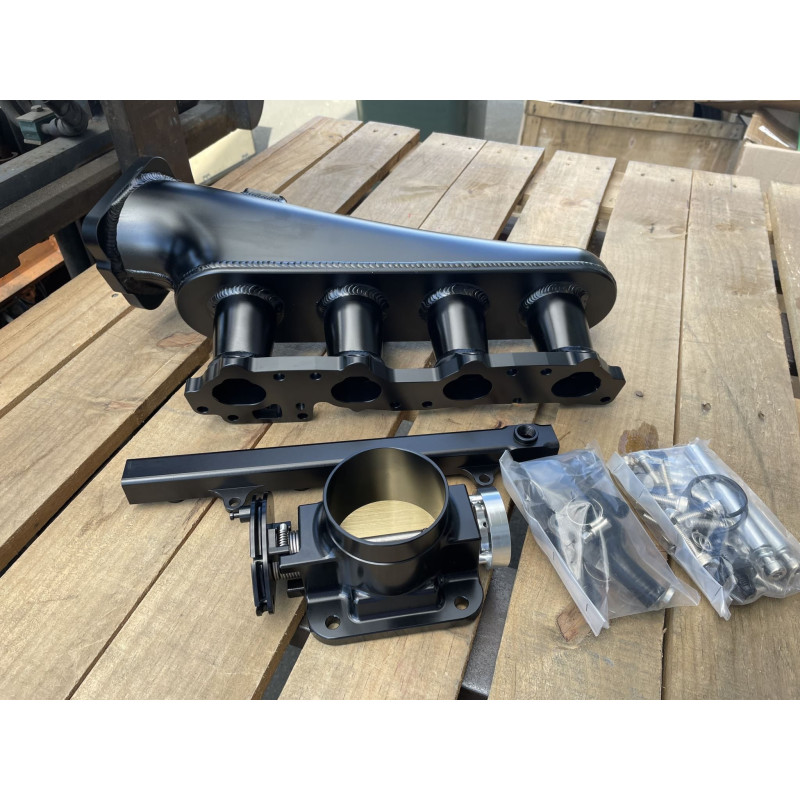 SR20DET Billet Intake Manifold for S14/S15 – CNC Aluminum | 76mm TB