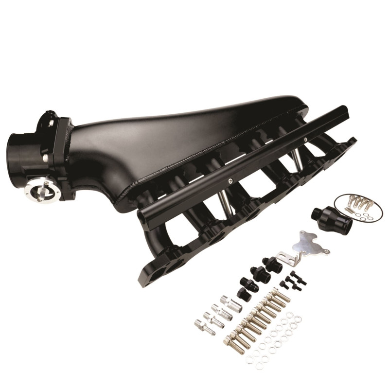 TB48 Billet Intake Plenum Kit – CNC Manifold + 90mm Throttle + Fuel Rail
