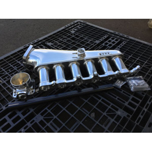 Toyota 2JZ-GE Billet Intake Plenum – CNC Manifold + 90mm TB