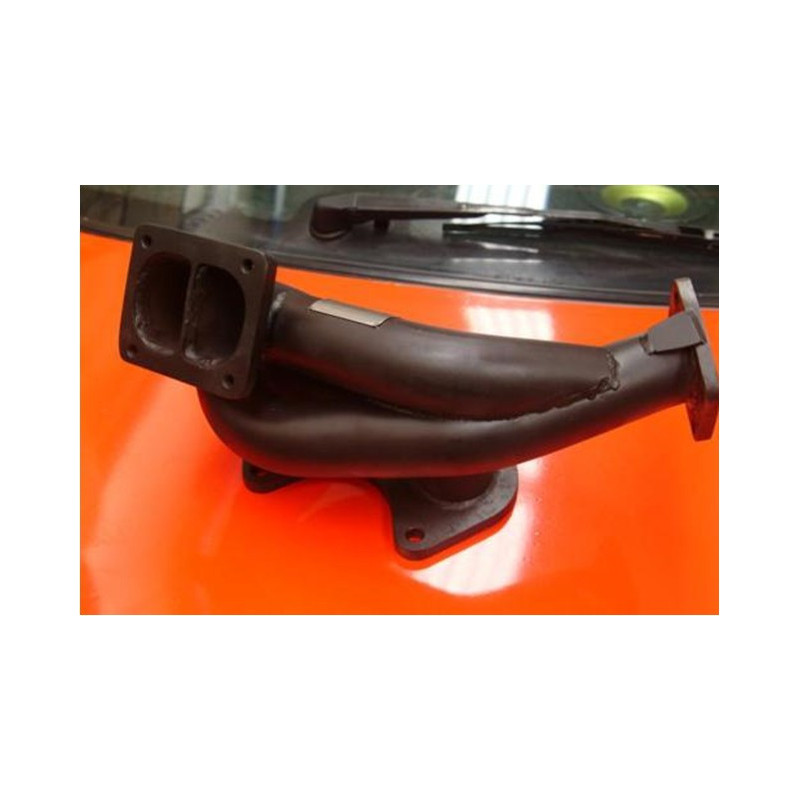 BRAND NEW RX7 MILD STEEL MANIFOLD T4 TURBO FLANGE